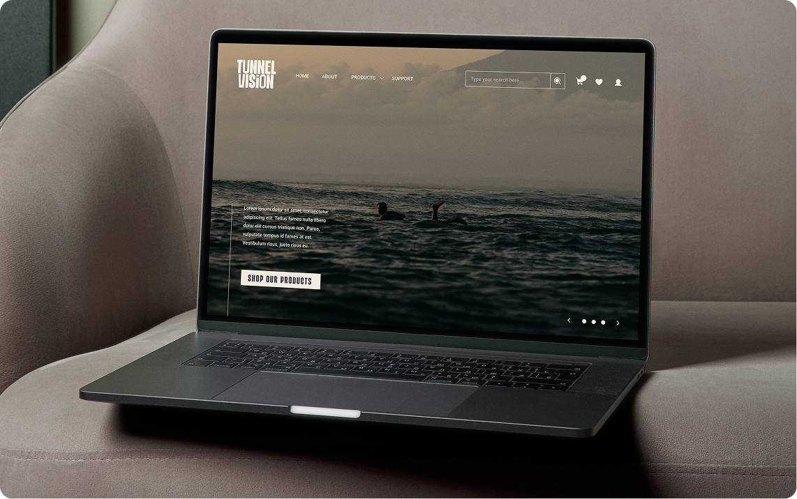 Brand & Web Development — Tunnel Vision